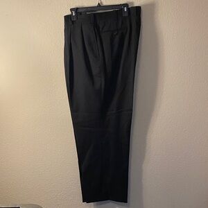 Sean John Black Pleated Dress Pants